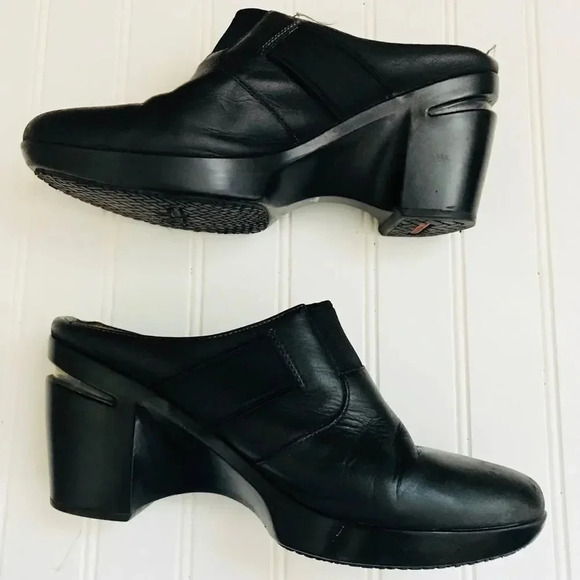 Cole Haan Nike Air Leather Mule/Clog Shoe - Picture 2 of 8